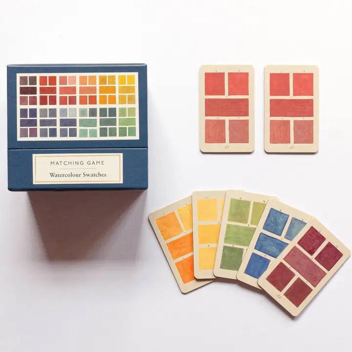 Watercolor Swatches Matching Game