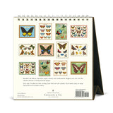 2027 Vintage Butterflies Desk Calendar