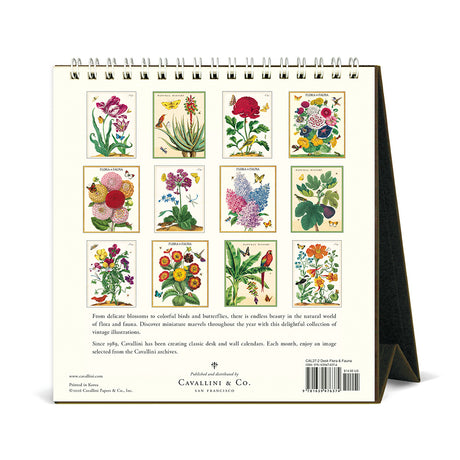2027 Flora & Fauna Desk Calendar