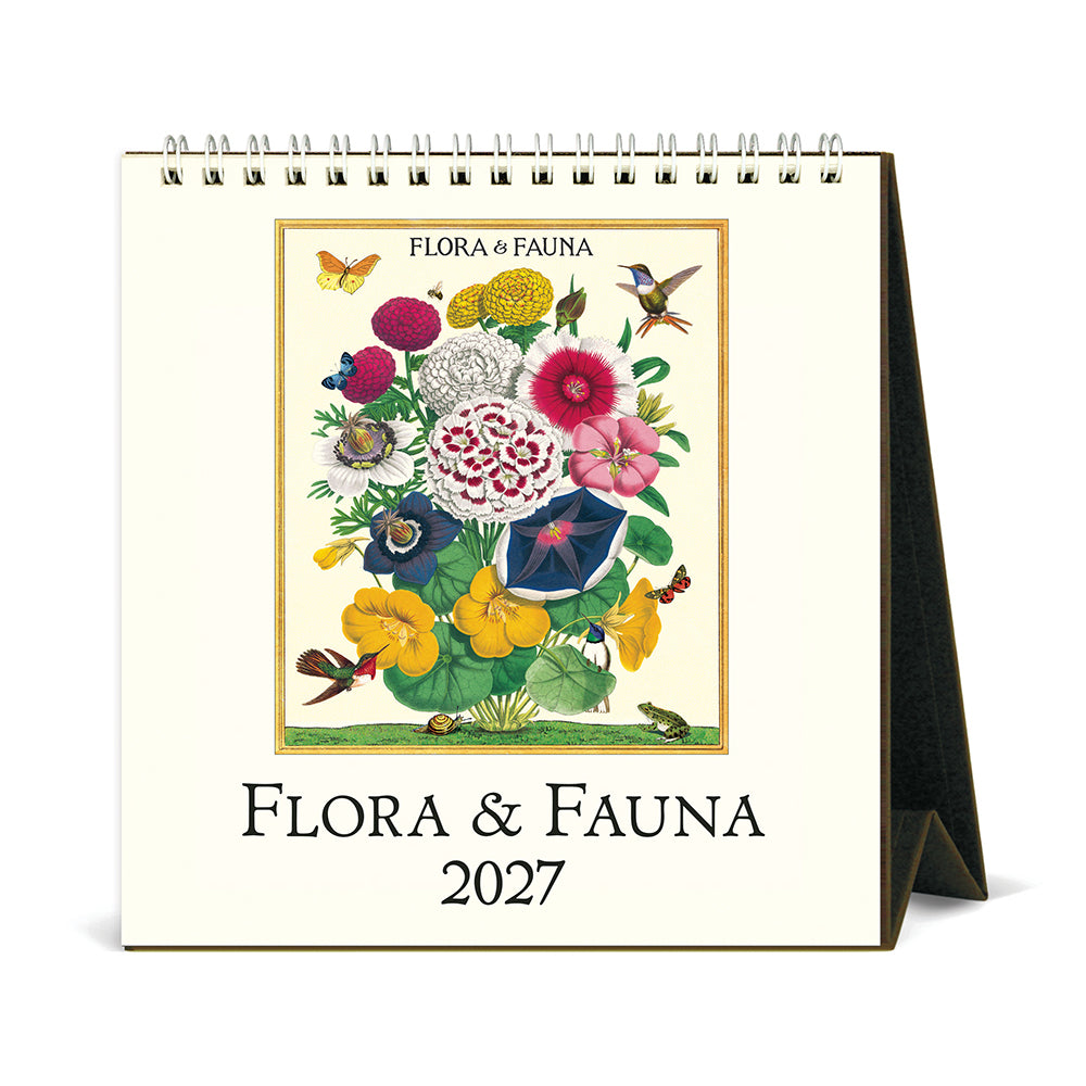 2027 Flora & Fauna Desk Calendar
