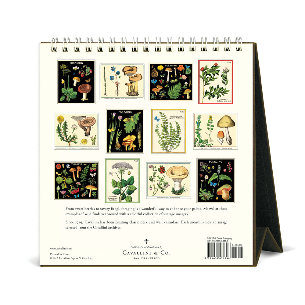 2027 Foraging Desk Calendar