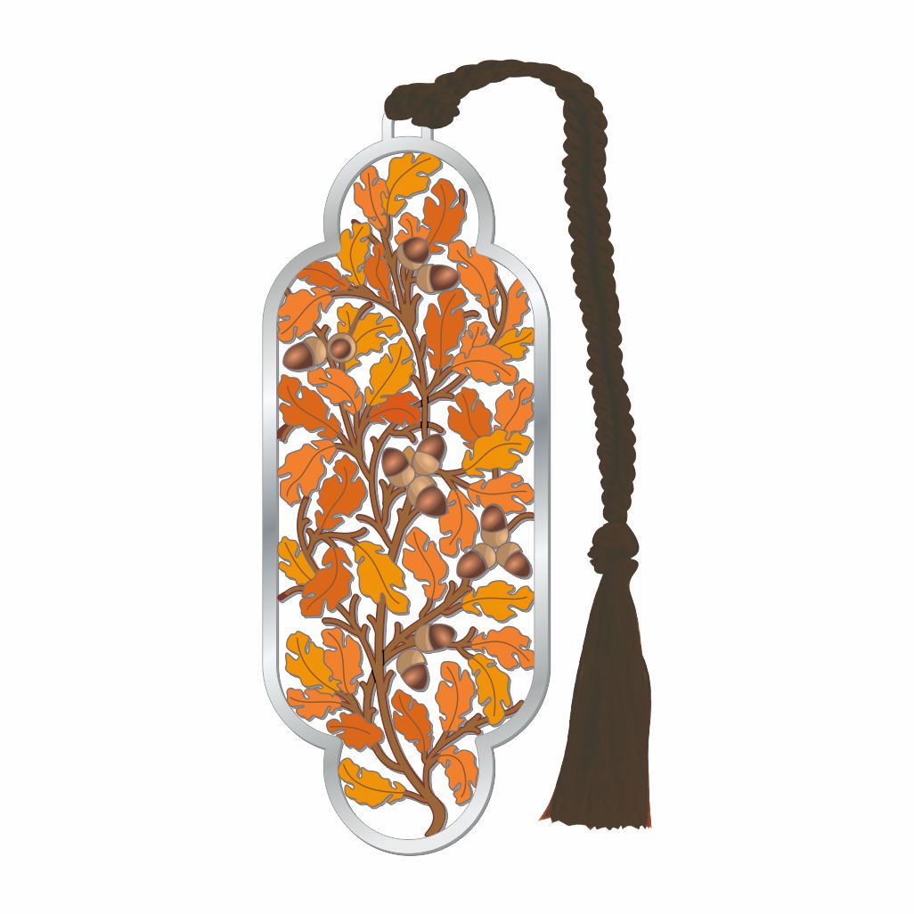 William Morris 'Acorns & Oak' Bookmark