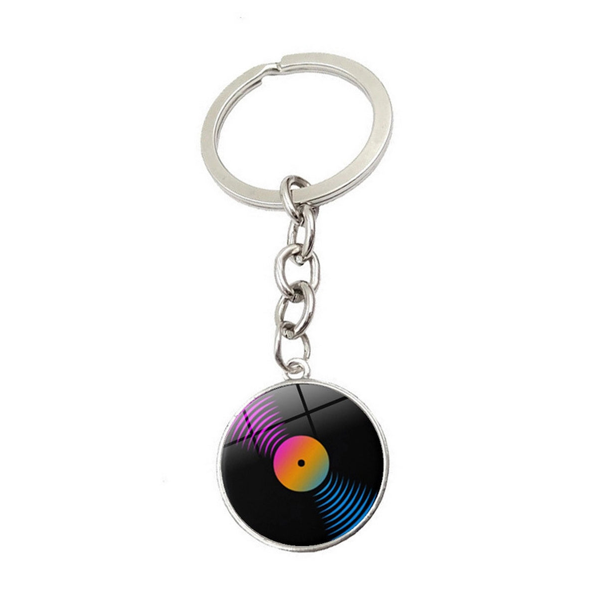 Vinyl Record Keychain