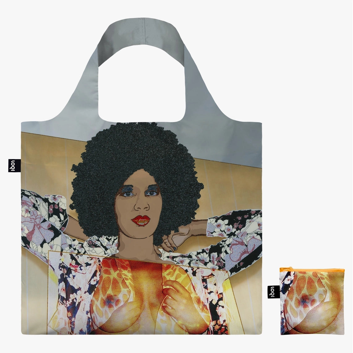 Mickalene Thomas 'Portrait of Maya No. 10' Recycled Tote Bag