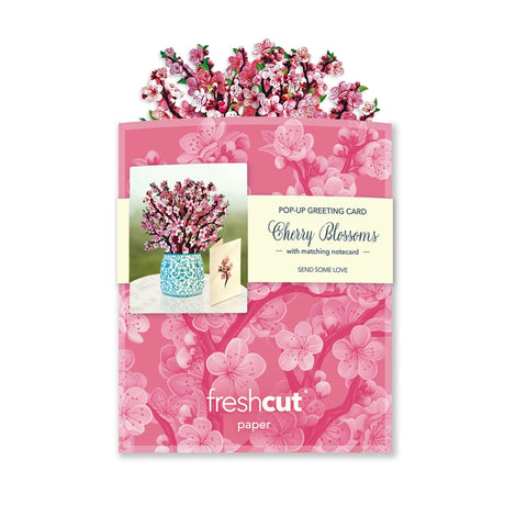 Mini Cherry Blossom Pop-Up Greeting Card