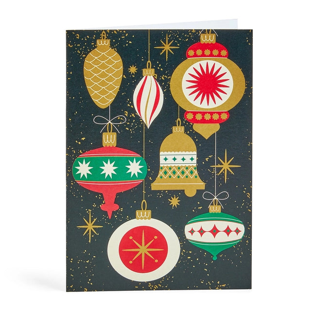 Vintage Ornaments Boxed Holiday Cards