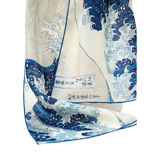 Hokusai 'Great Wave' Scarf