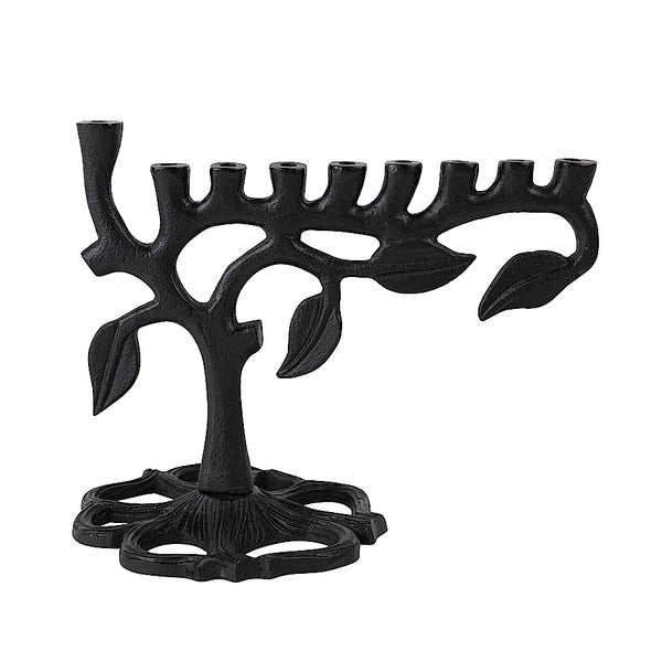 Botanical Leaf Menorah