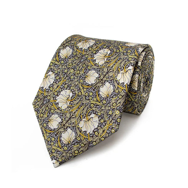 Morris Pimpernel Silk Tie