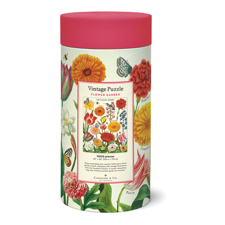 Vintage Flower Garden Puzzle