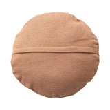 Embroidered Floral Peacock Pillow