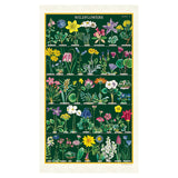 Vintage Wildflowers Tea Towel