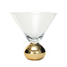 Ball Stem Martini Glass