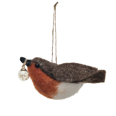 Felt Robin Ornament