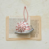 Peppermint Snail Ornament