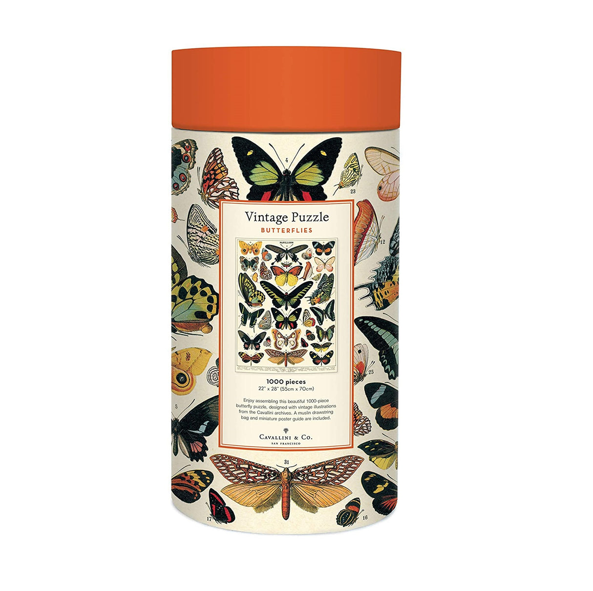 Vintage Butterflies Puzzle