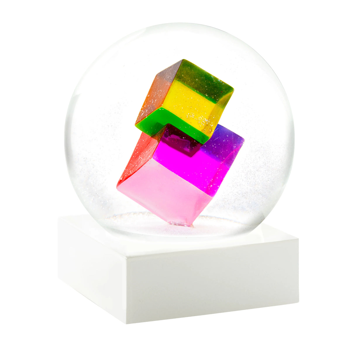 Magic Cubes Snow Globe