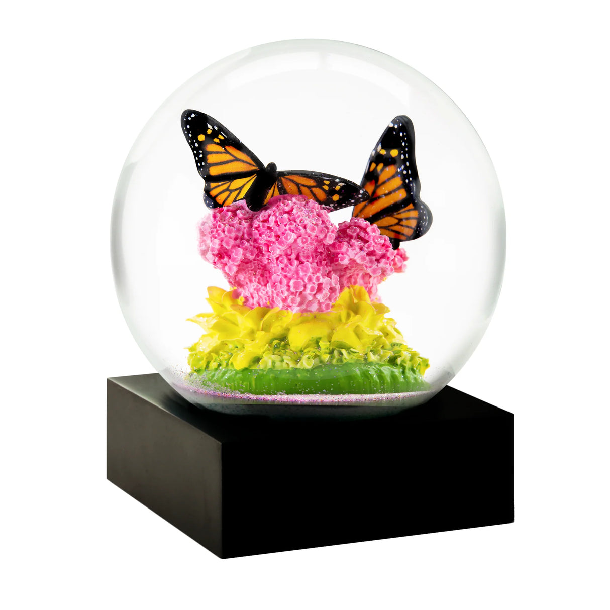 Monarch Snow Globe