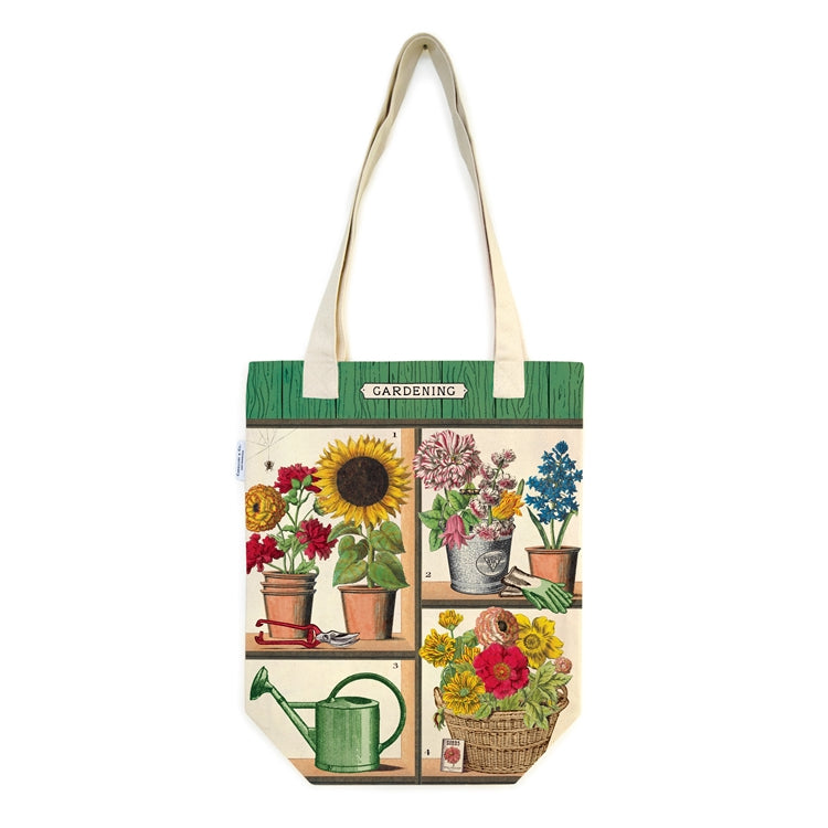 Vintage Gardening Tote Bag