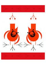 Charley Harper Cool Cardinals Boxed Holiday Cards