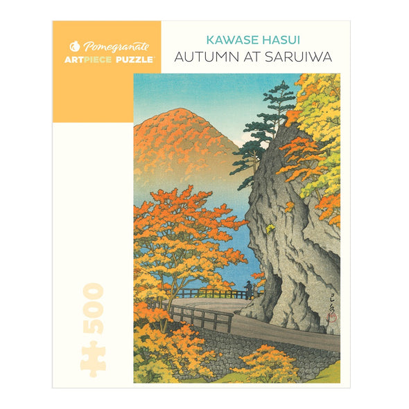 Kawase Hasui: Autumn at Saruiwa 500-piece Jigsaw Puzzle