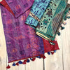 Kantha Silk Sari Scarf