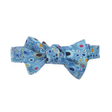 Turquoise Klimt Bow Tie