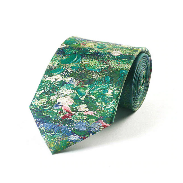 Monet Pond Silk Tie