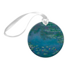 Monet 'Water Lilies' Porcelain Ornament