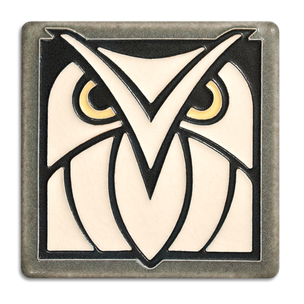 Owl Motawi Tile