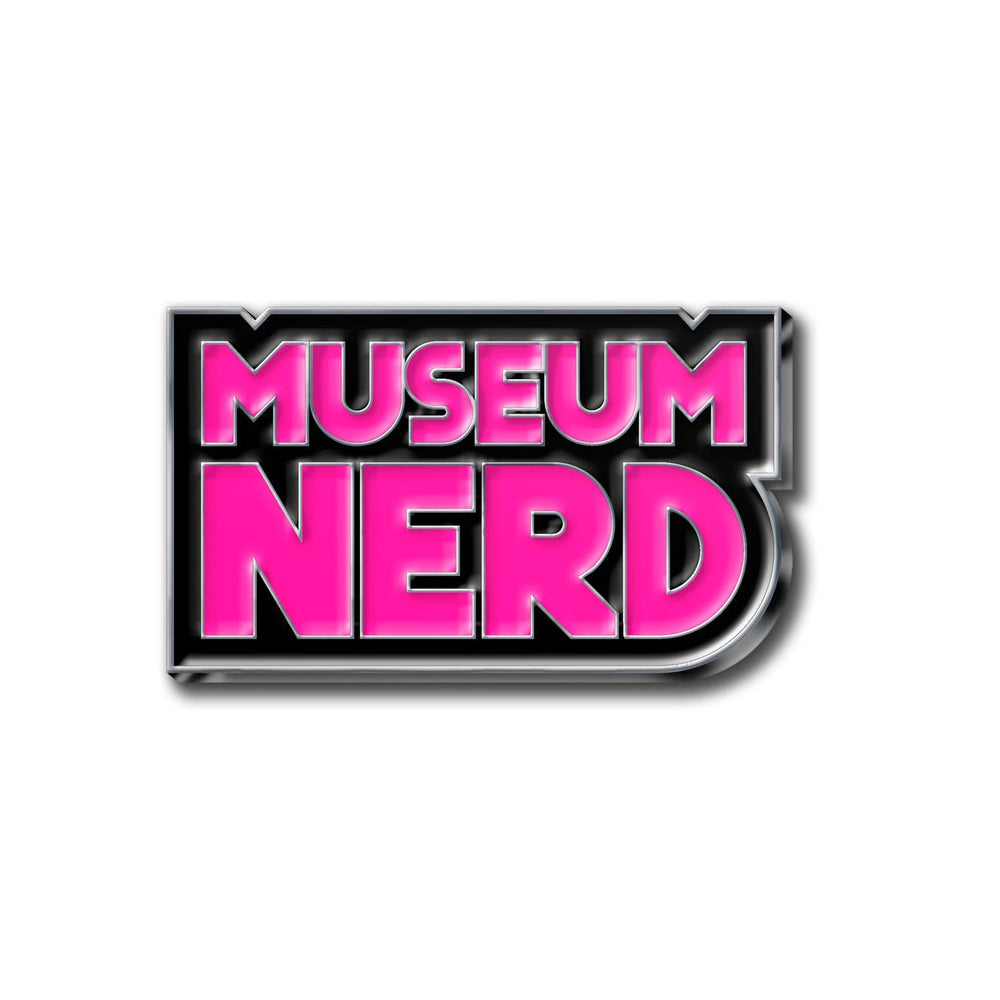 Museum Nerd Enamel Pin