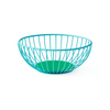 Octaevo Barcelona Iris Small Wire Basket - Light Blue & Green