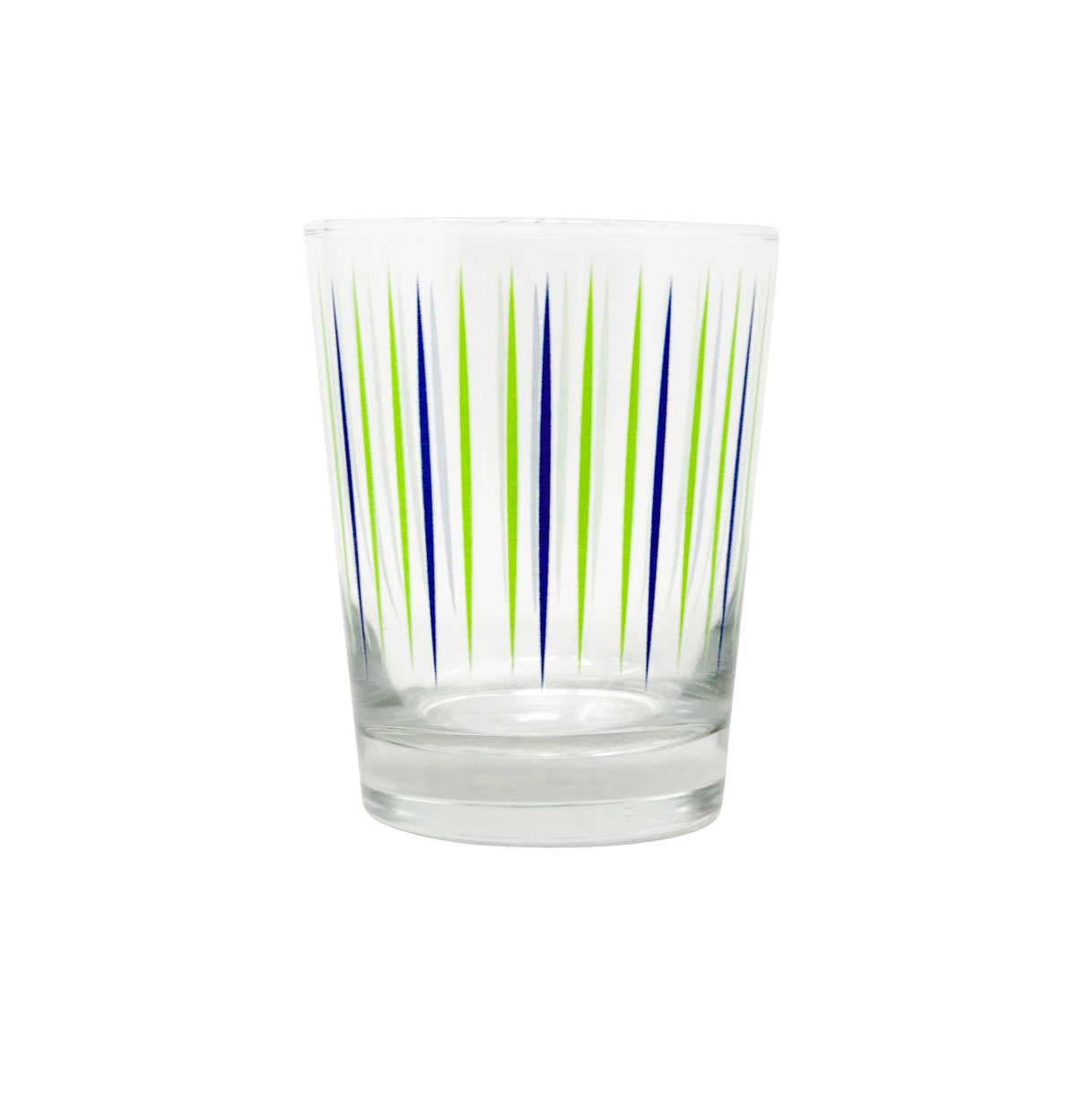 Modern Home Bar "Pick Me" Blue & Green Old Fashioned Glasses