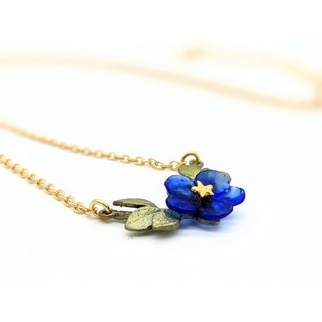 Blue Violet Necklace