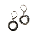 Small Piano Wire Loop Earrings