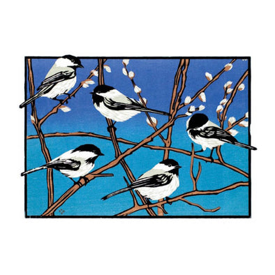 Chickadees Boxed Holiday Cards