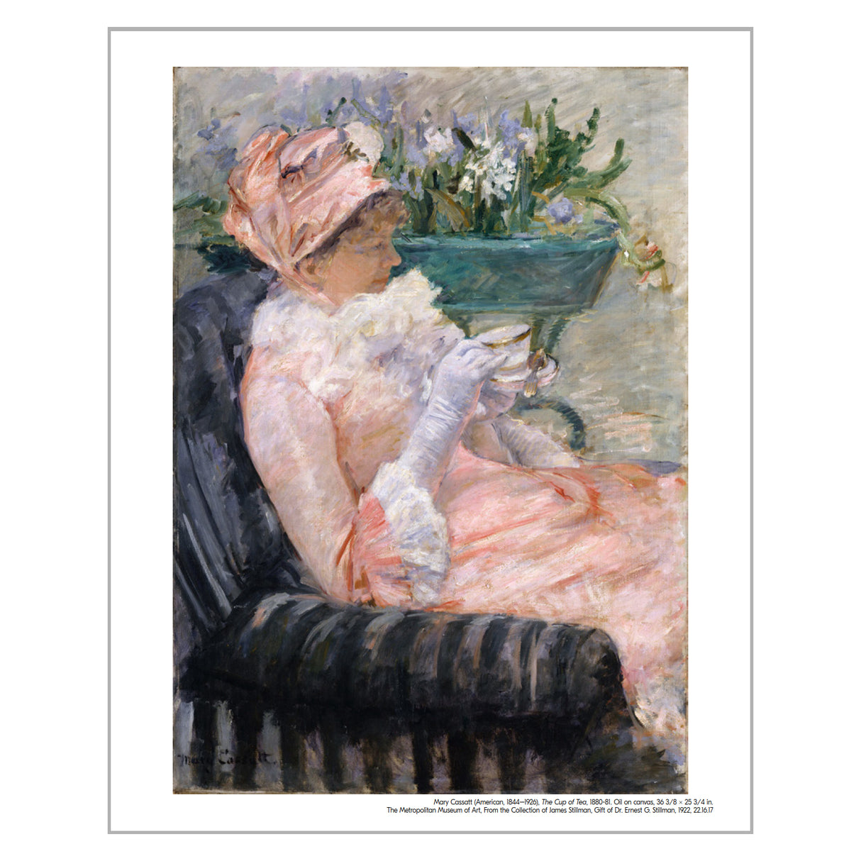 Cassatt 'Cup of Tea' Print