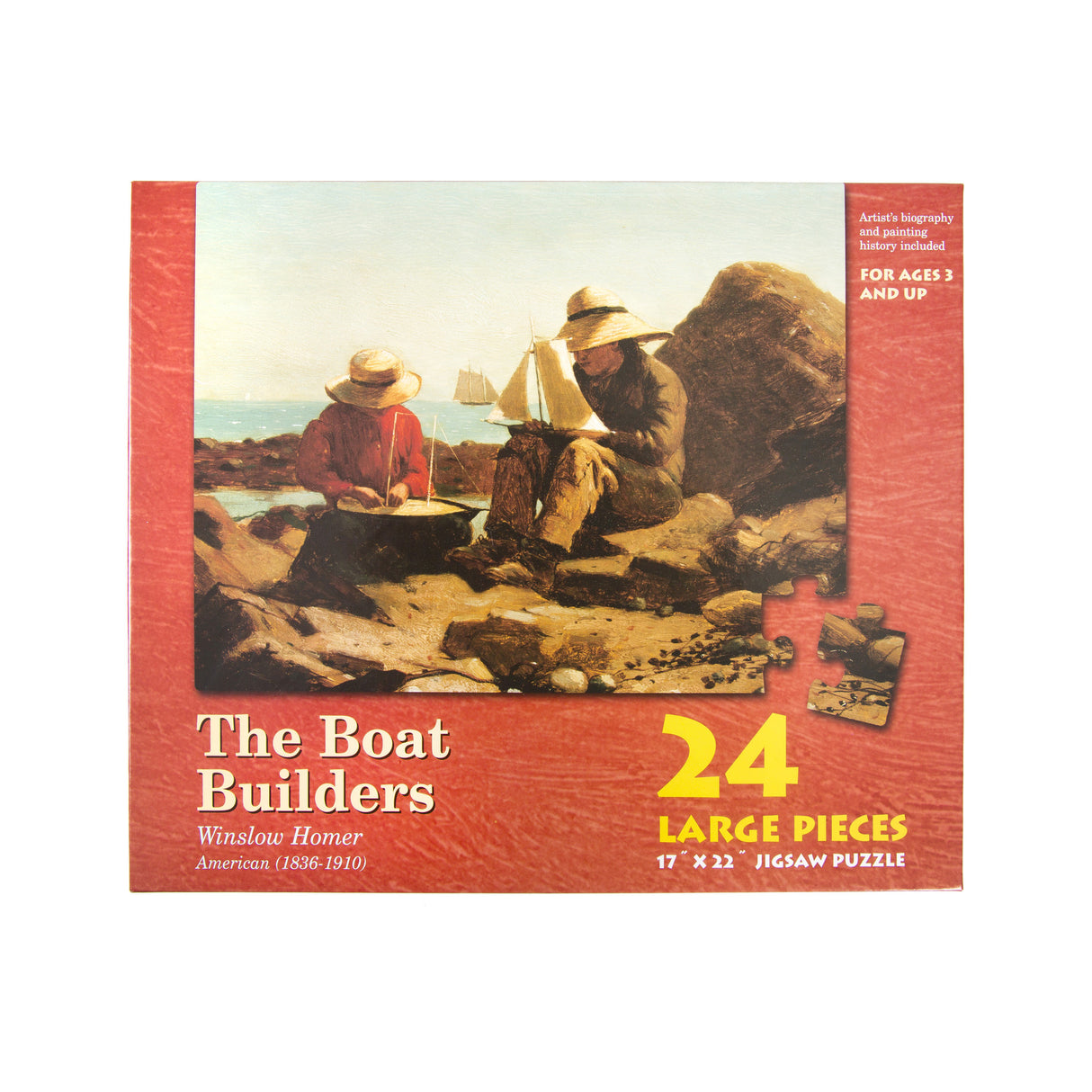 Winslow Homer 'The Boat Builders' Kid's Puzzle