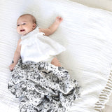 Organic Muslin Swaddle - Forest