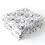 Organic Muslin Swaddle - Forest